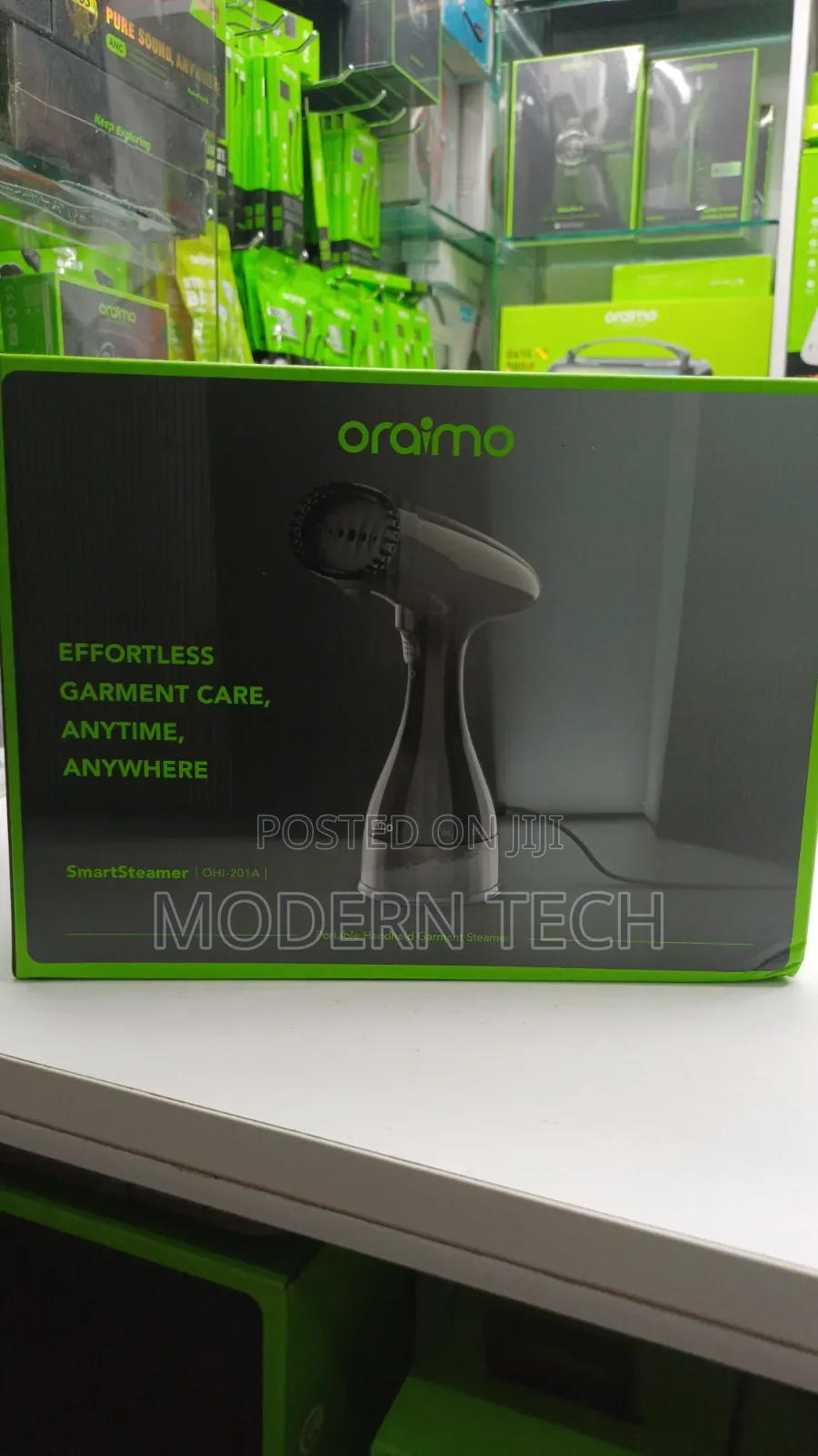 Oraimo Smartsteamer 1500w Portable Garment Steamer