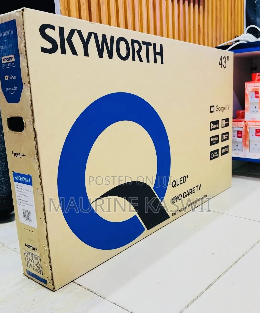 Skyworth 43′′ 43q5600h Resolution