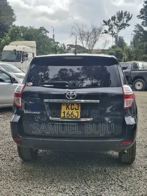 Toyota Vanguard 2009 Black