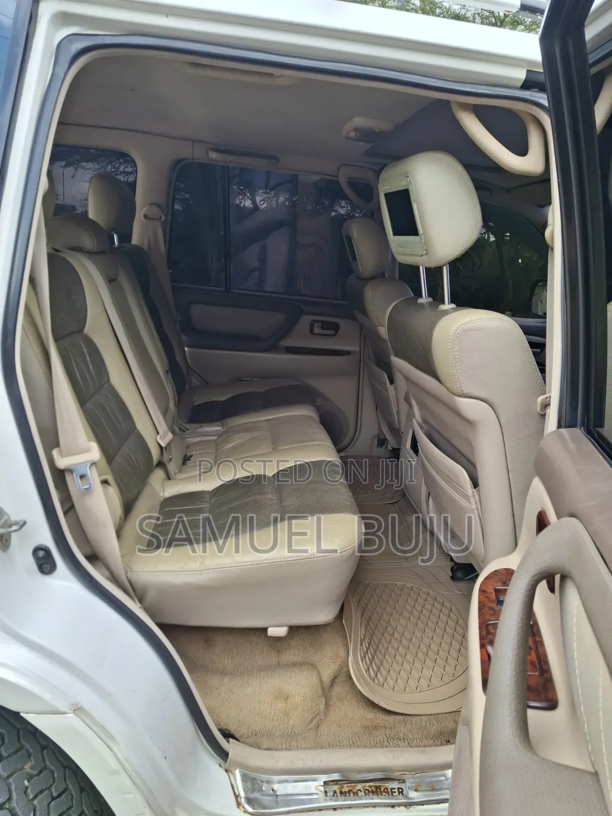 Toyota Land Cruiser Prado 2001 White