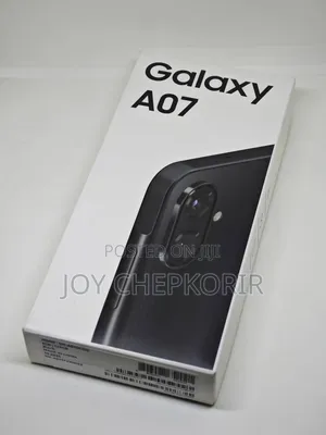 New Samsung Galaxy A07 4G 128 GB Black