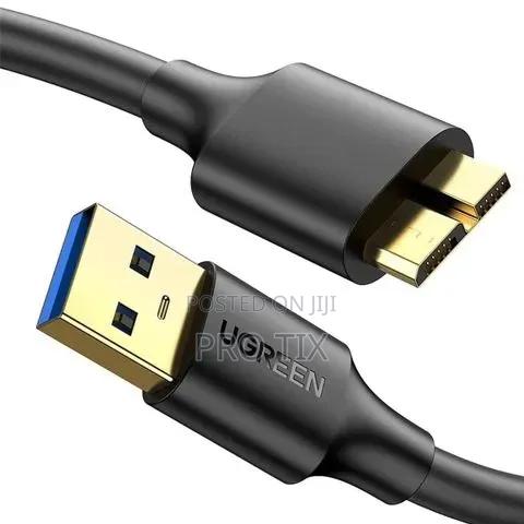 Ugreen Usb 3.0 a Male to Micro Usb 3.0 Male Cable 0.5m (Black)