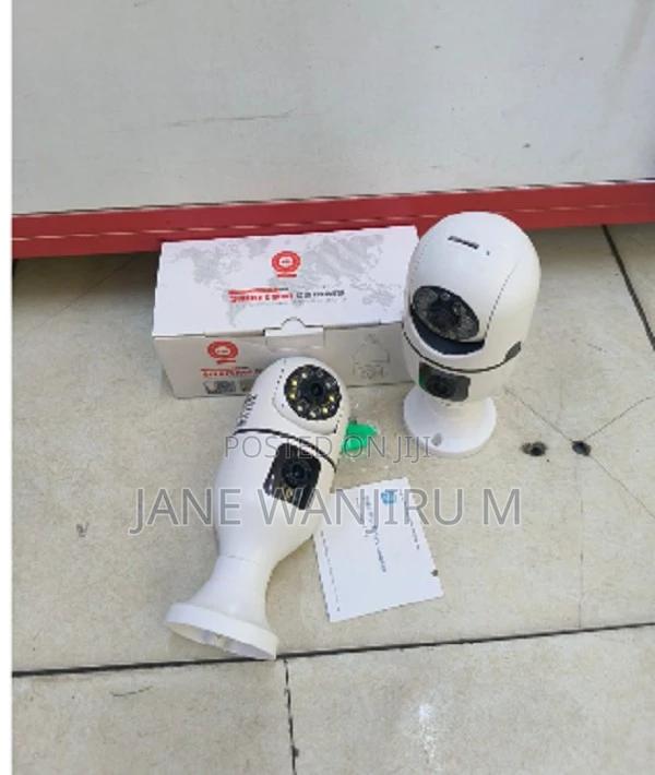 Quality Dual Lense Bulb CCTV Camera