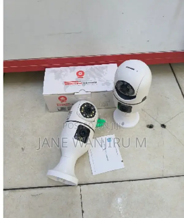 Quality Dual Lense Bulb CCTV Camera