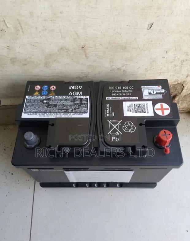 Varta 12v/66ah Agm Car Battery.