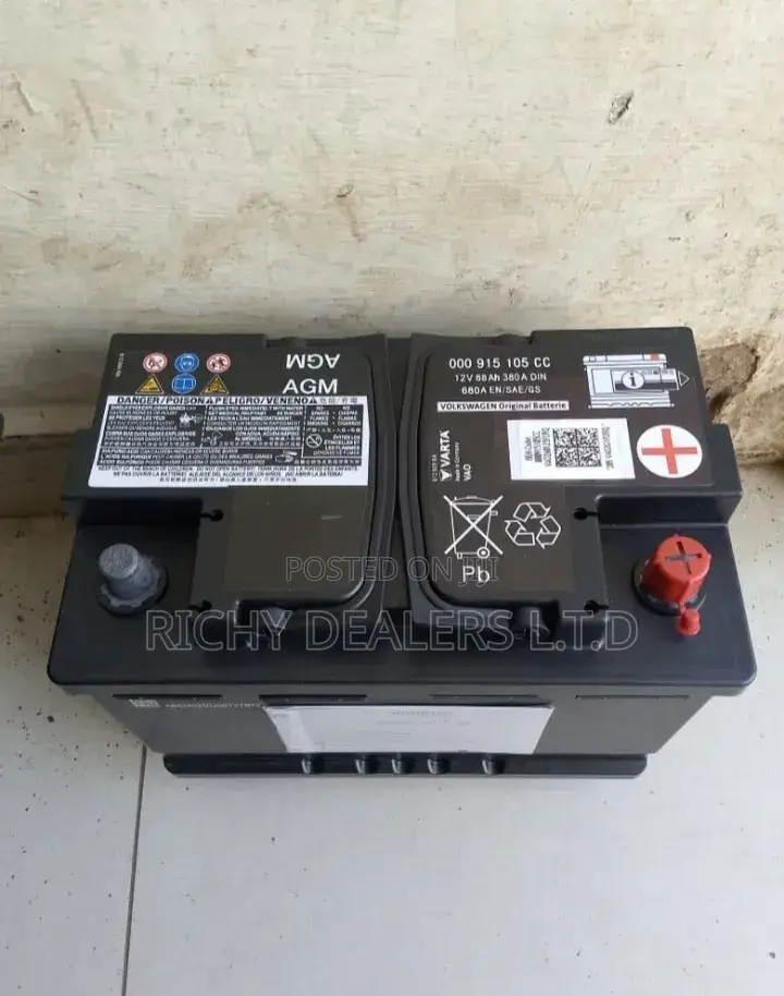 Varta 12v/66ah Agm Car Battery.
