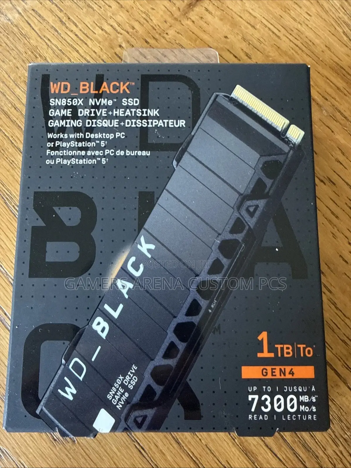 Wd Black Sn850x 1tb Gen4x4 Nvme M.2 SSD Heatsink Ps5,Laptop,Gaming Pc