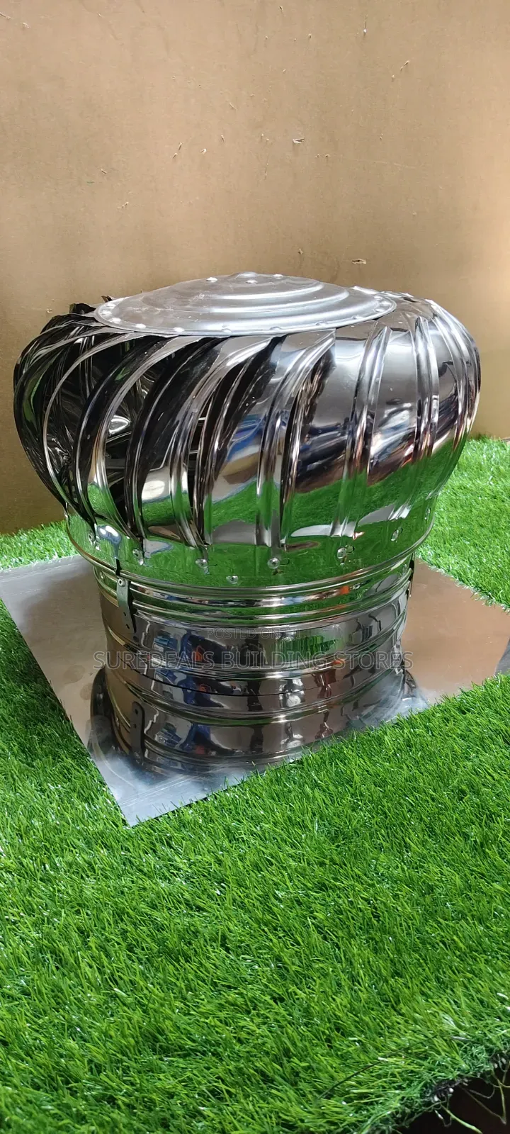 Wind-Driven Roof Turbine Ventilator-300mm Diameter