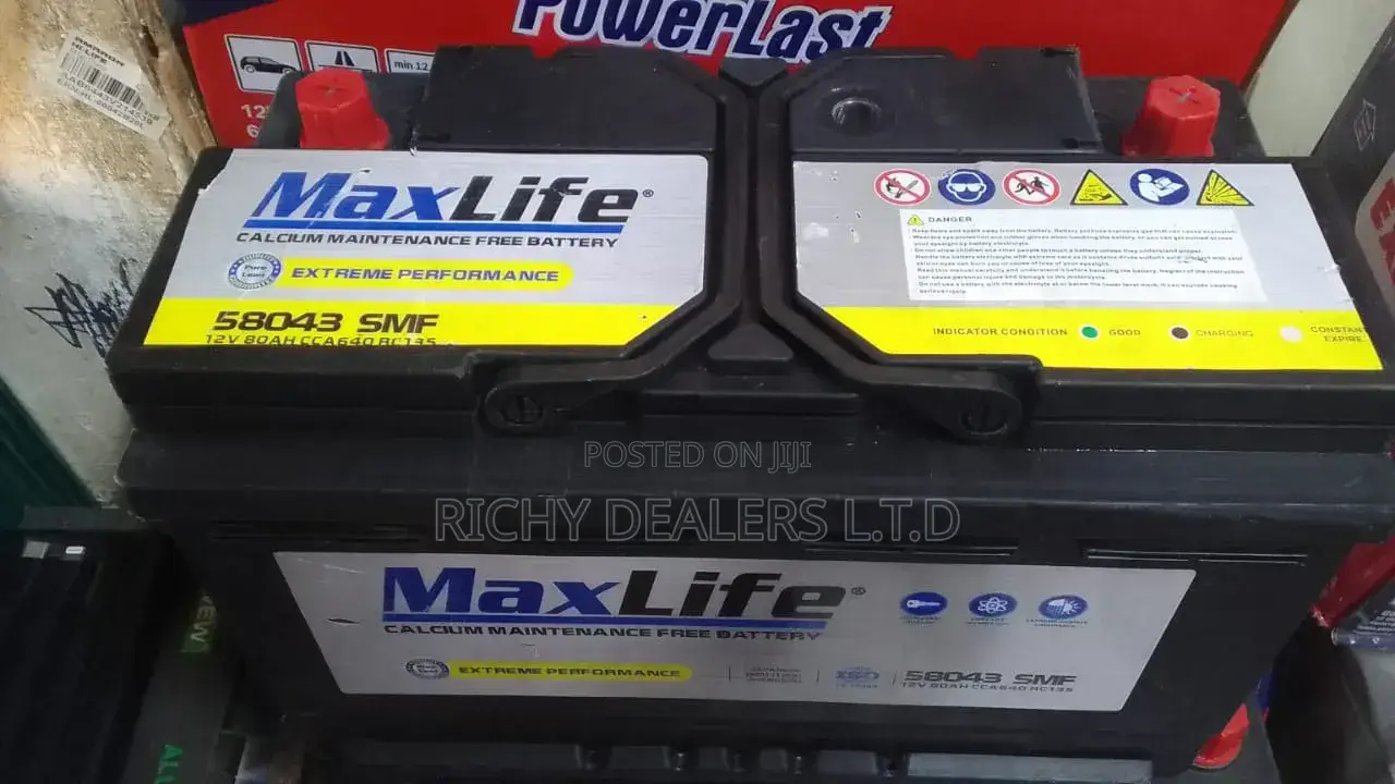 Maxlife Din80mf Car Battery