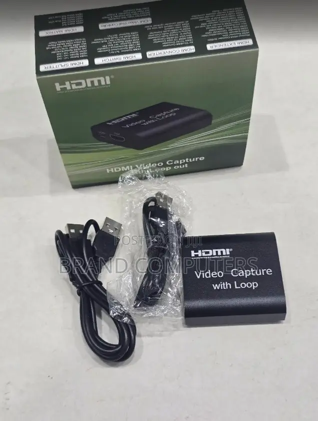 Hdmi Video Capture Card With Loop Out Input 1080p Output