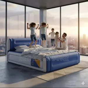 Inflatable Air Bed With Headrest and Built in Pump in Kenya