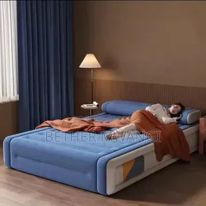 Inflatable Air Bed With Headrest and Built in Pump in Kenya