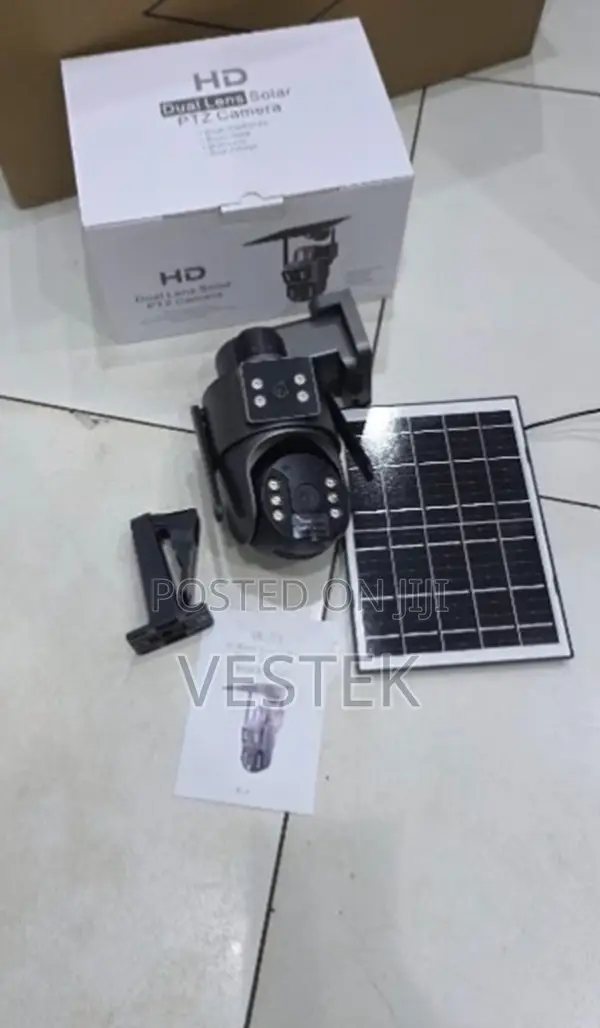 Ubox Dual Lens 6mp Wifi Solar Powered Camera