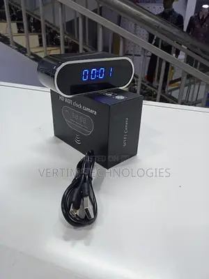 Table Clock Camera Indoor Home Security Surveillance