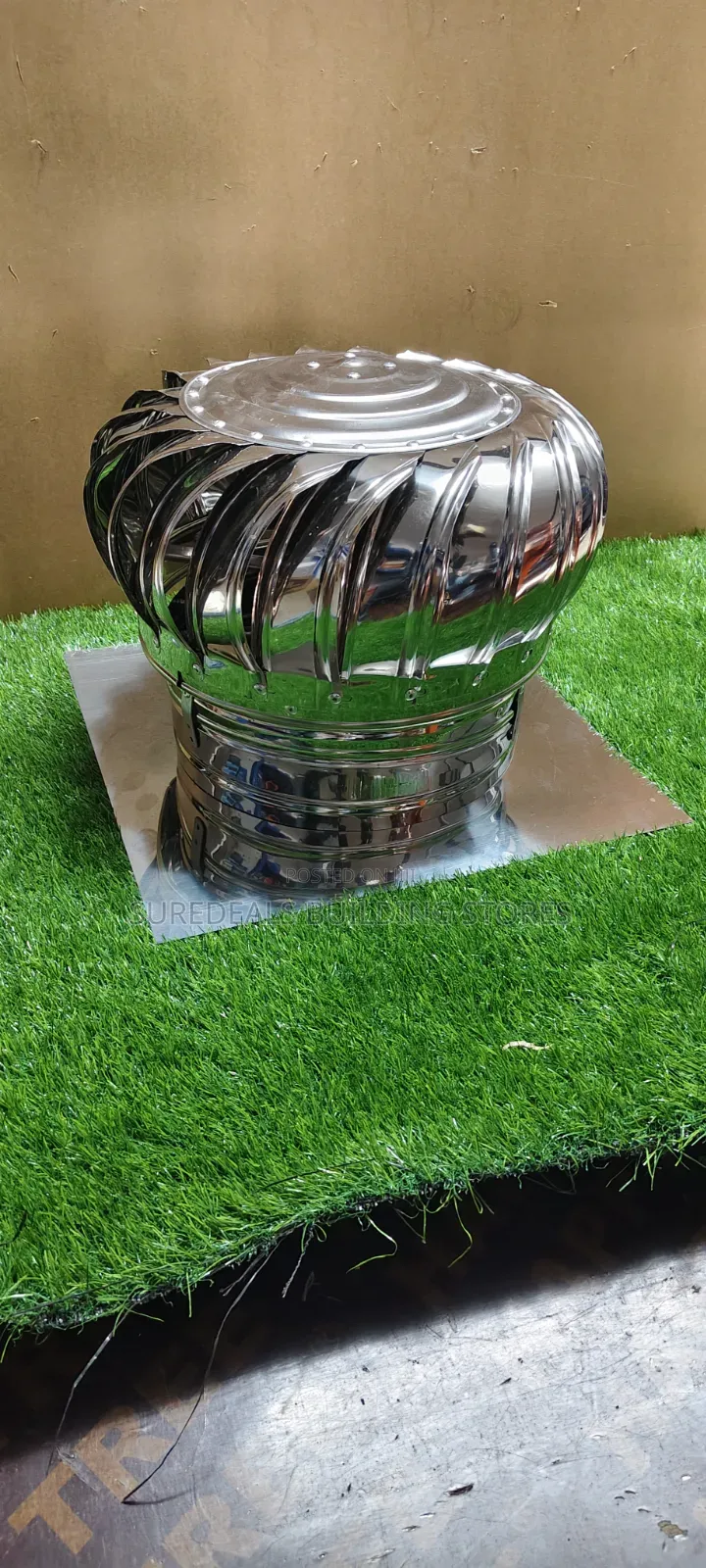 12 Inches Stainless Steel Wind-Driven Turbine Ventilator
