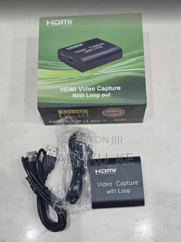Hdmi Capture Card With Loop Out Usb 2.0 Video Recorder