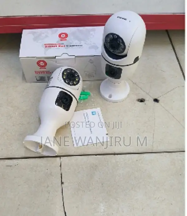 Dual Lens V380pro Bulb PTZ Quality Bulb Camera