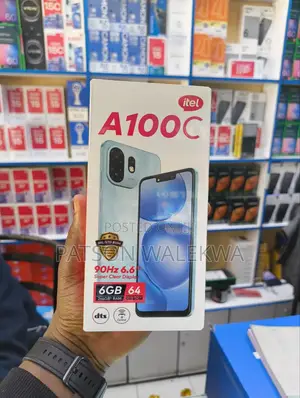New Itel A100C 64 GB Black