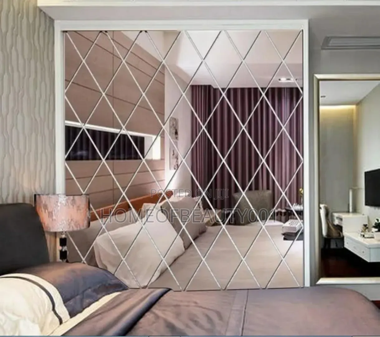 Diamond Shape Acrylic Mirrors
