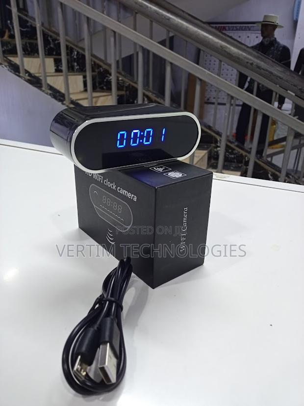 Table Clock Camera Alarm Setting Mini Camera Hd 1080p