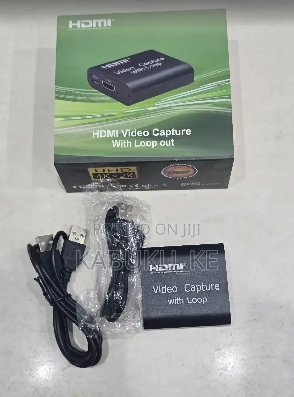 Video Capture Card Hdmi Loop-Out, 1080p