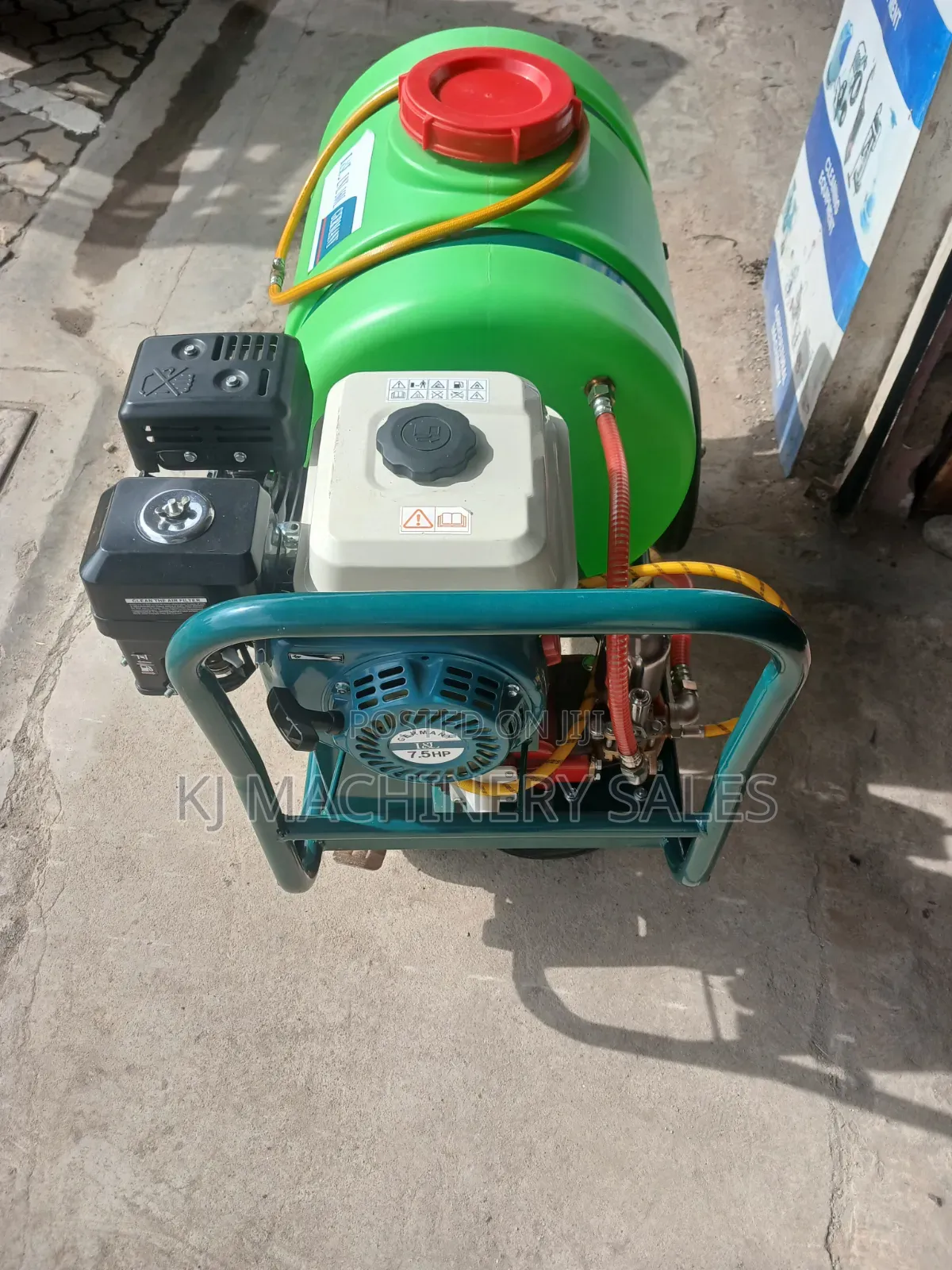100l Motorized Farm Sprayer Trolley