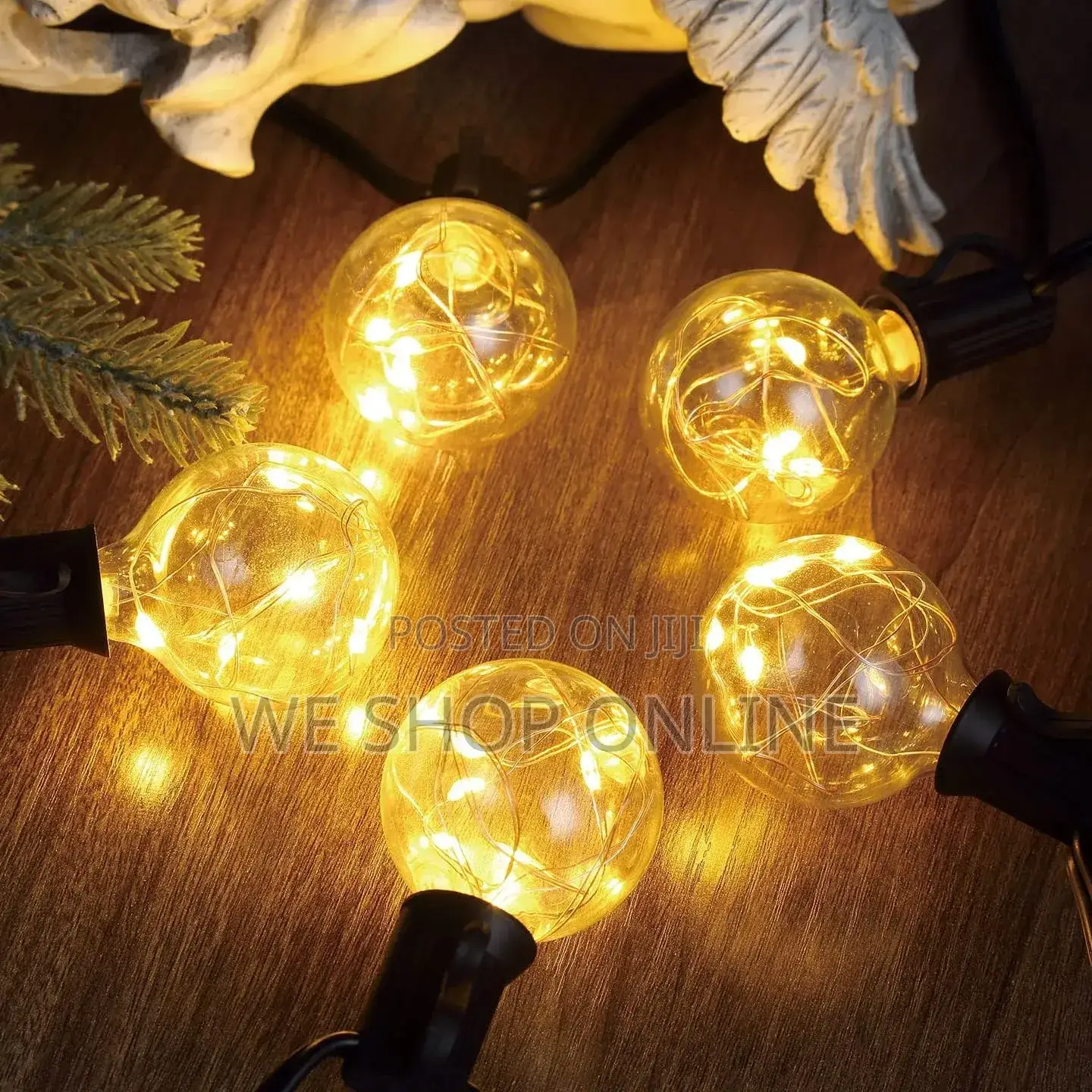 3m Christmas Bulb String Lights