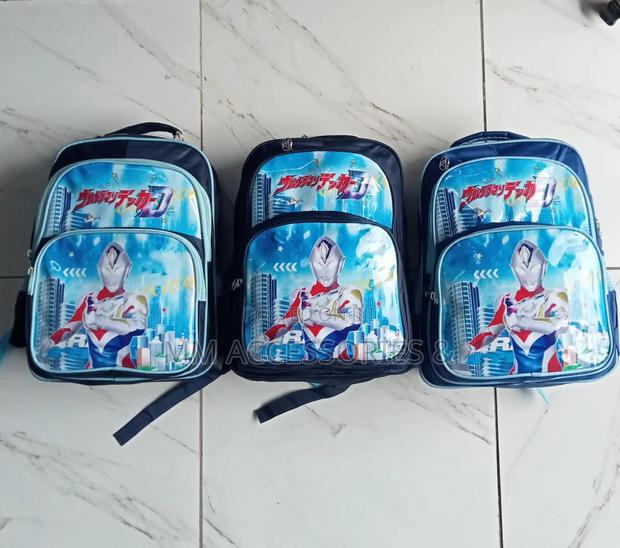 Disney Cartoon 3 Compartment School Bag