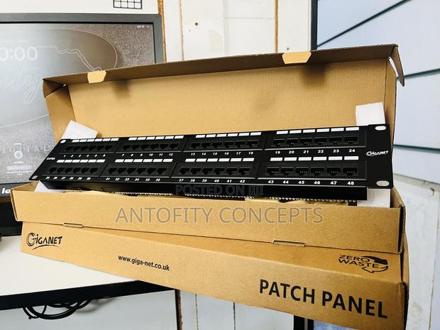 Giganet Category 6a Utp 19’48 Port Patch Panel - thumbnail 2