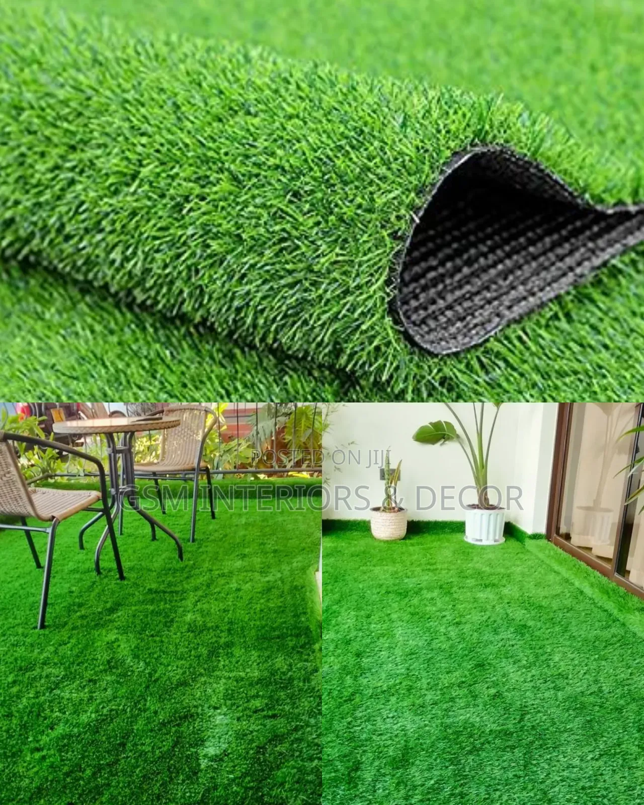 Artificial Green Grass Carpets for Sale/Suplly With Installation