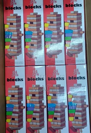 Coloured Jenga Block Best for Kids