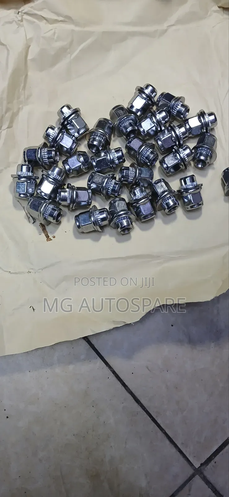 Chrome Nuts With Washer