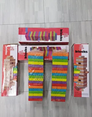 Colourful 54pcs Jenga Block