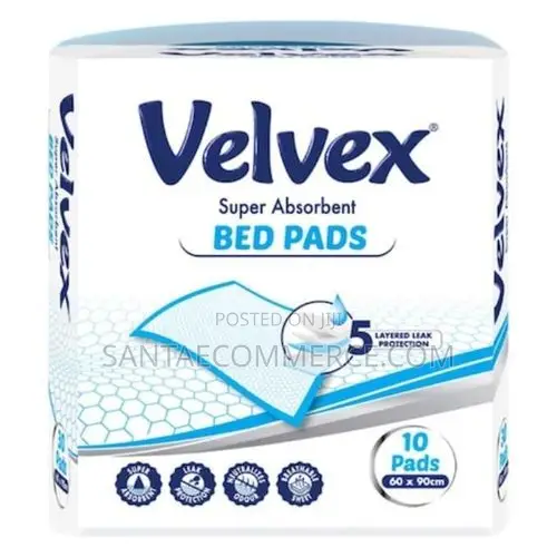 Velvex Ultradry Super Absorbent Bed Pads