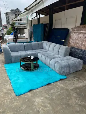 6 Seater Grey Bubble L Seat