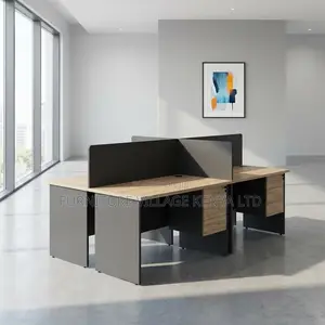 4-Seater Customized Team Modular Workstation