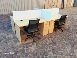 4-Seater Customized Team Modular Workstation