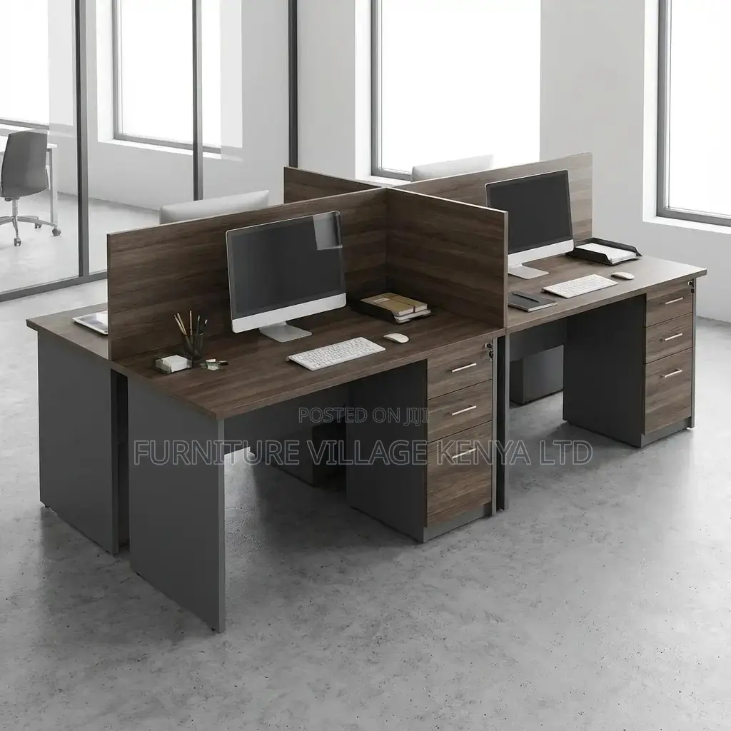 4-Seater Customized Team Modular Workstation