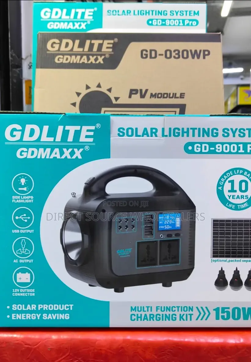 Gdlite 9001 - Pro Power Bank Station: 150 Watts