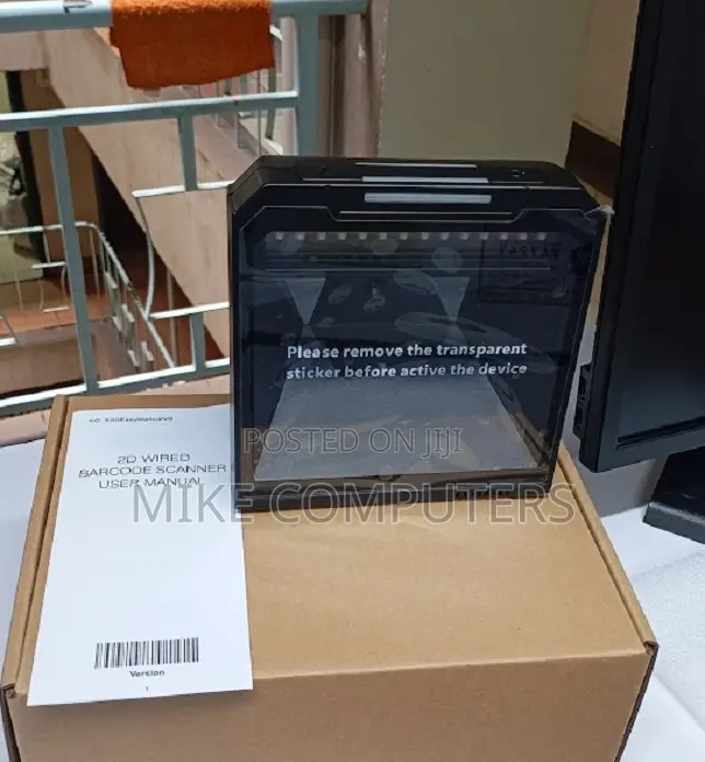 Xb-8602 2d Hands Free Barcode Scanner Table Mount Scanner