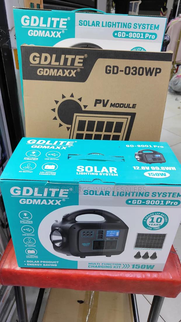 Gdlite 9001 - Pro Power Bank Station: 150 Watts