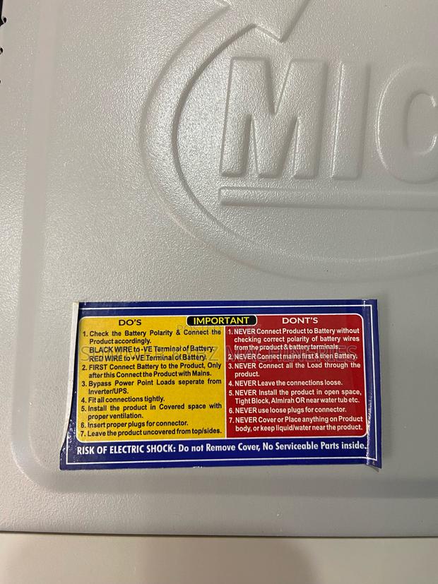 Microtek 900 12v Dg Digital Ups - thumbnail 3