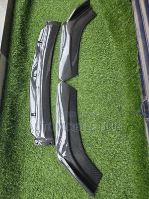 Universal Carbon Bumper Lip Splitter – Carbon Fiber Universal Kit