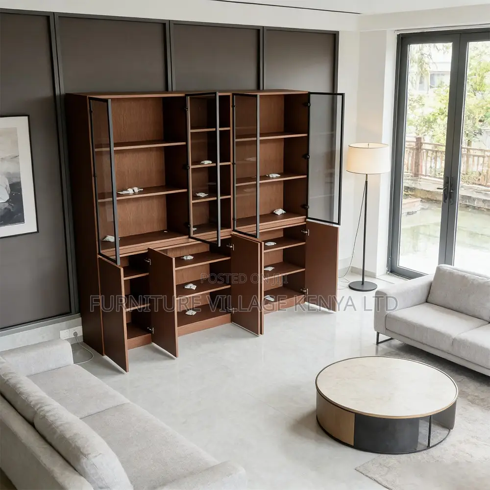 3-Door's Imported Office Filling Wooden Cabinet
