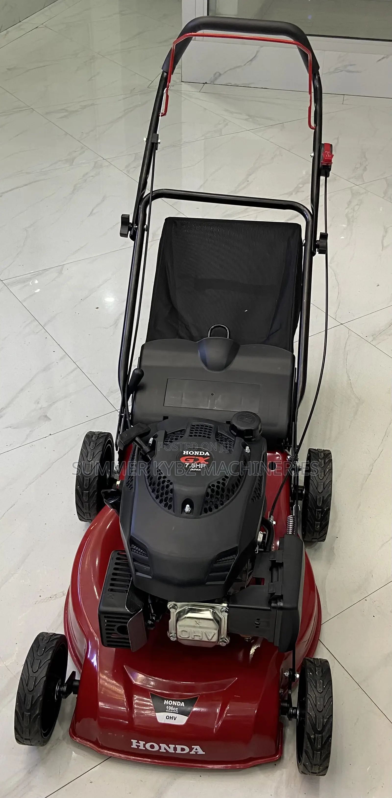 Gasoline Lawn Mower Machine 7.5 Hp