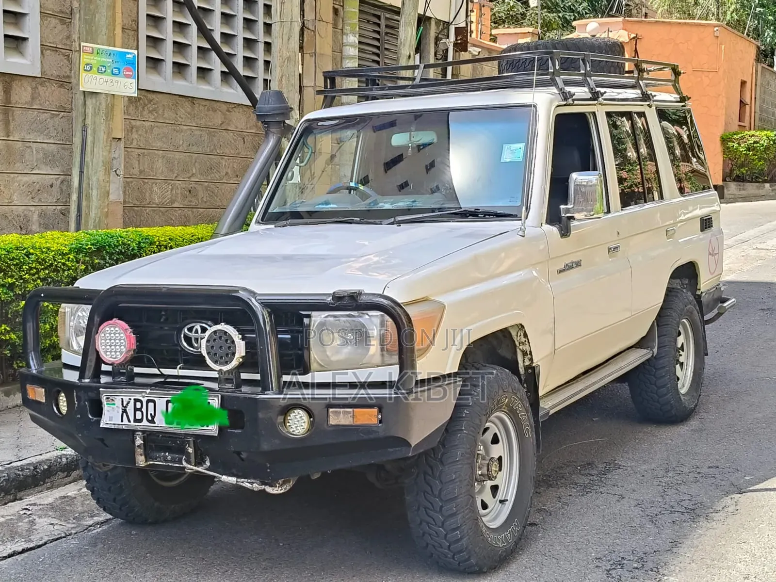 Toyota Land Cruiser 76 Series 2012 White