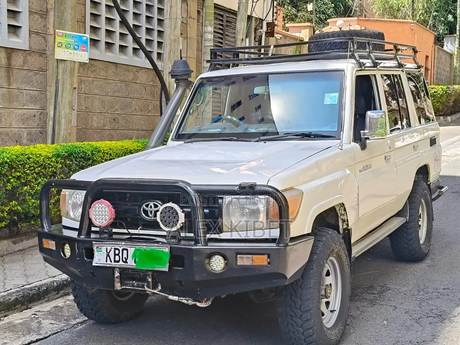 Toyota Land Cruiser 76 Series 2012 White