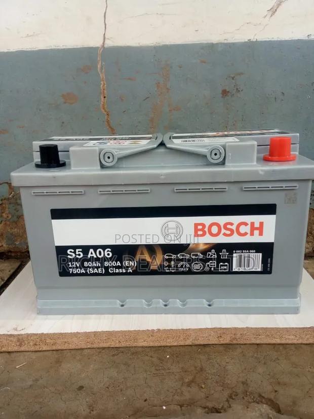 Bosch S5 A06 Din80mf Car Battery - main view