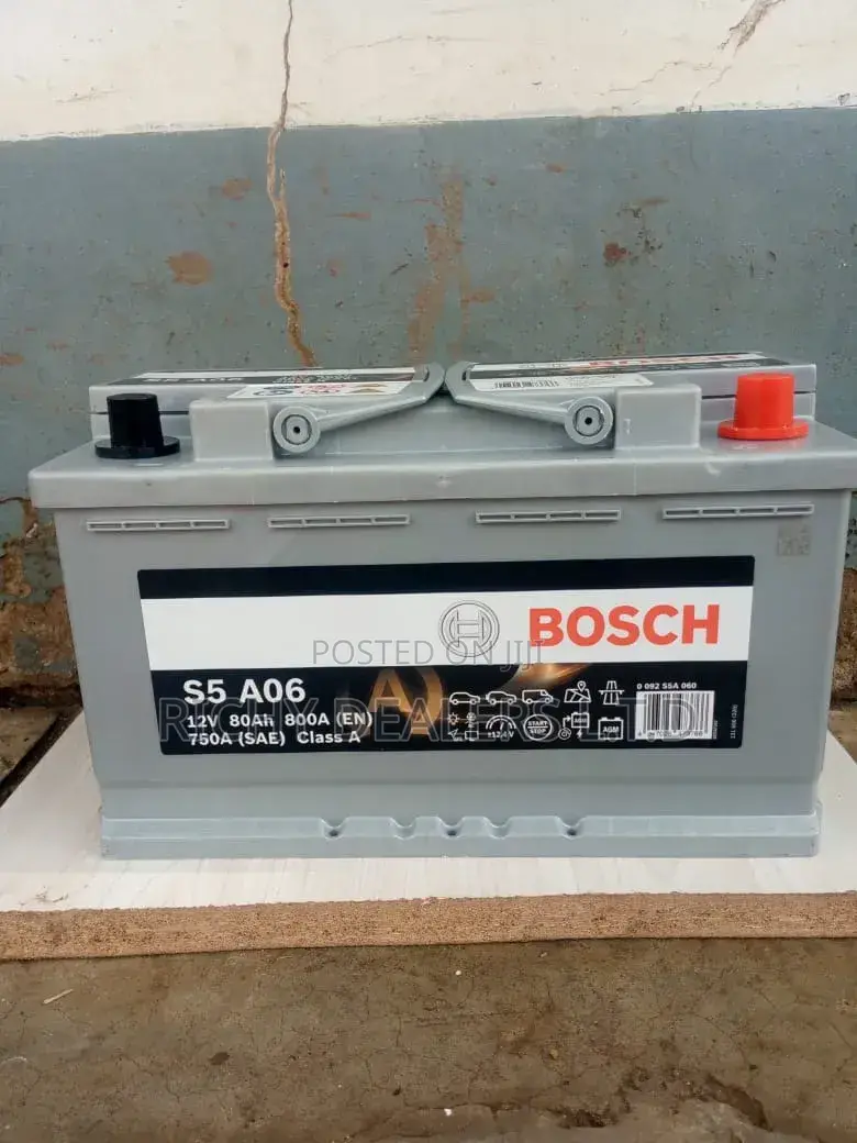 Bosch S5 A06 Din80mf Car Battery