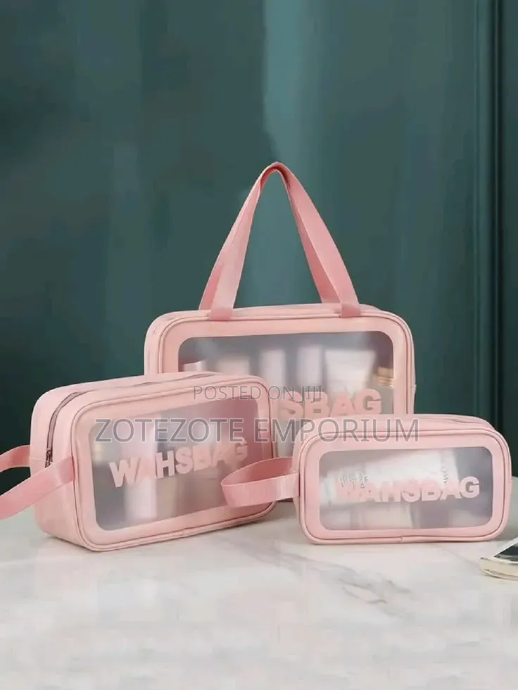 3 in 1 Cosmetic/ Makeup/Toiletries Wwshbag